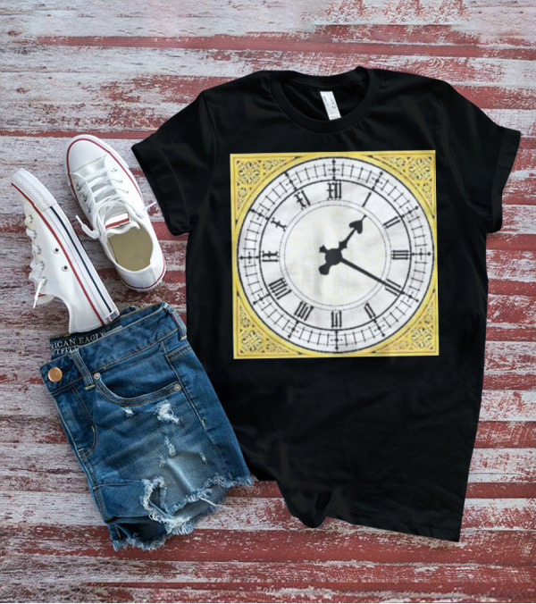 Big Ben 1 20 Clock Face Iconic T-Shirt