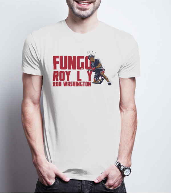 BreakingT Ron Washington Fungo Royalty Baseball King T-Shirt