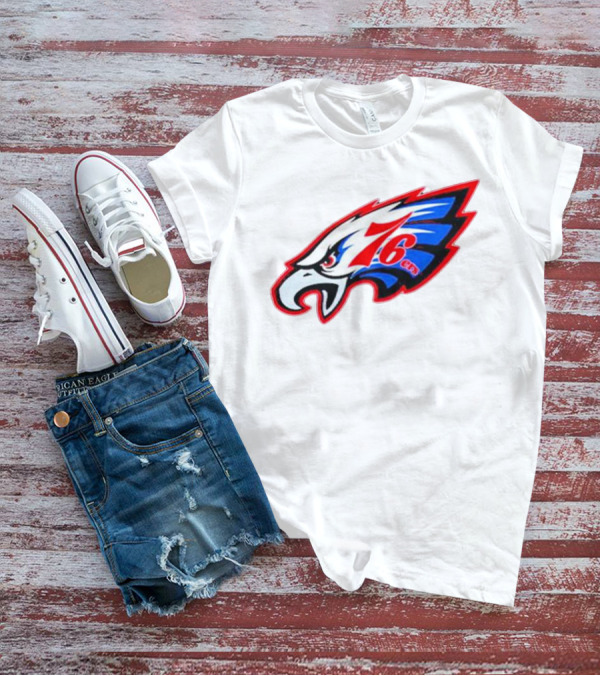 Philadelphia Eagles And 76ers Combined T-Shirt