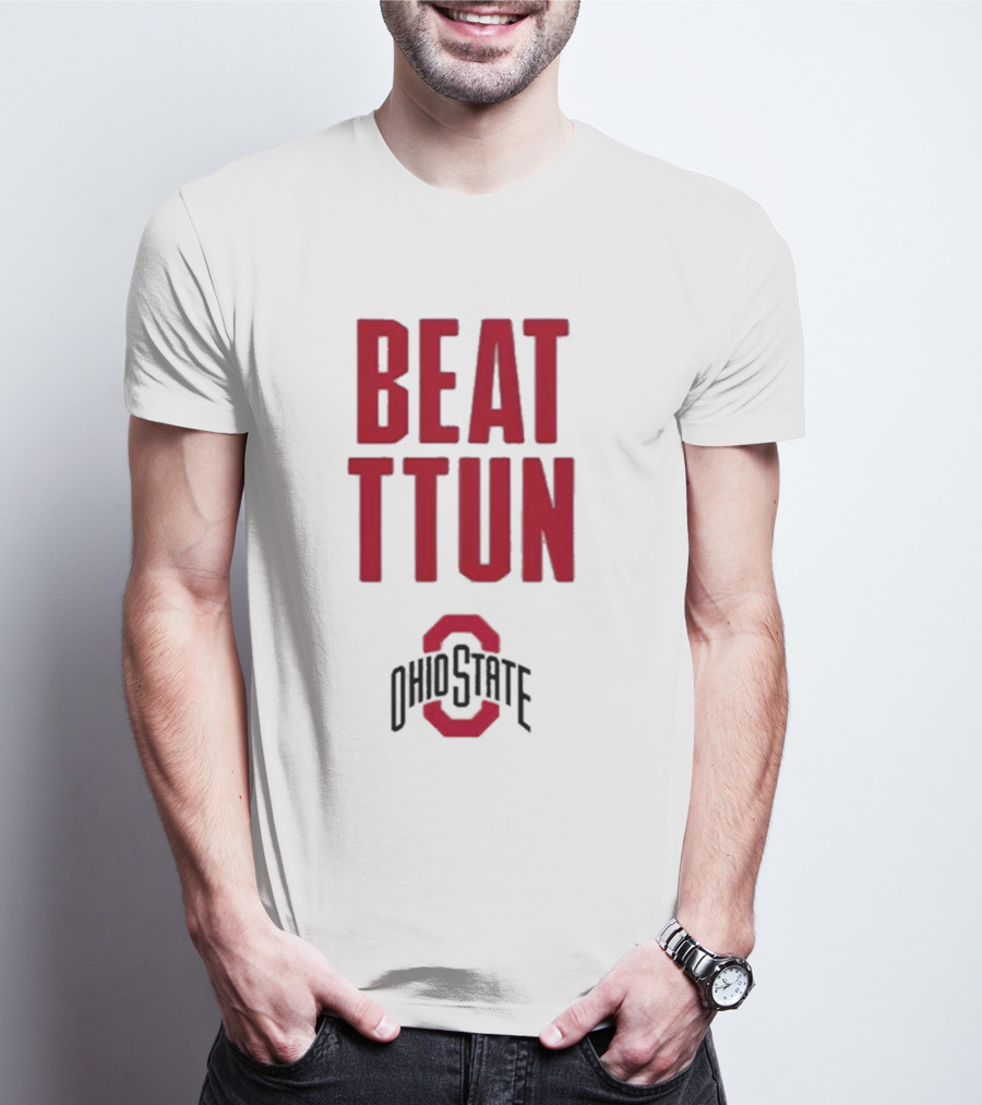 Beat TTUN Ohio State Block O T-Shirt