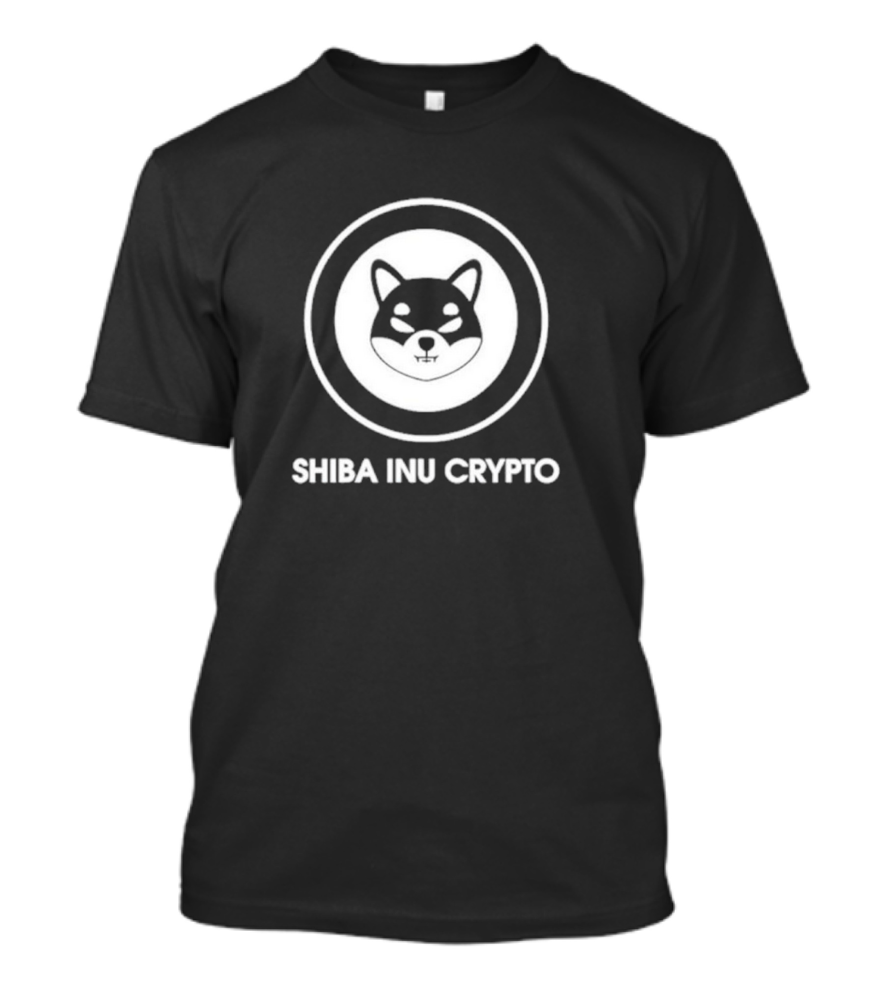 SHIBA INU CRYPTO CIRCLE FACE T-Shirt