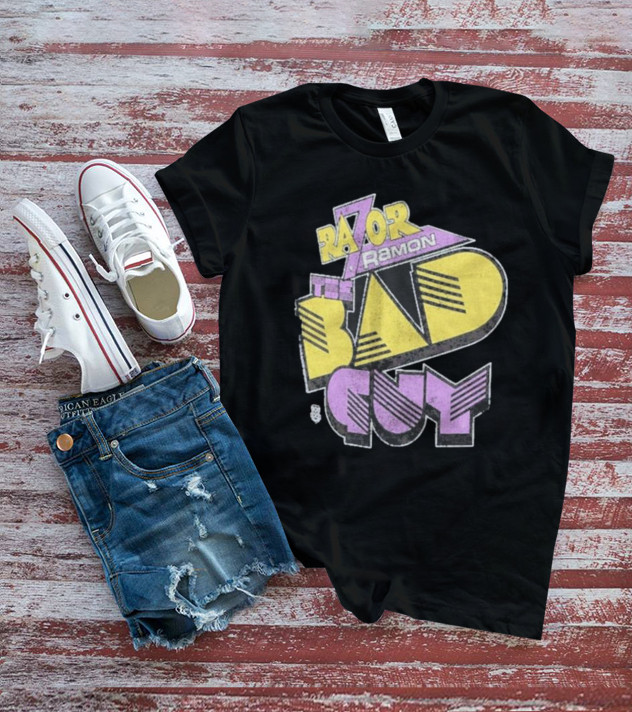 Razor Ramon The Bad Guy Ripple Junction T-Shirt