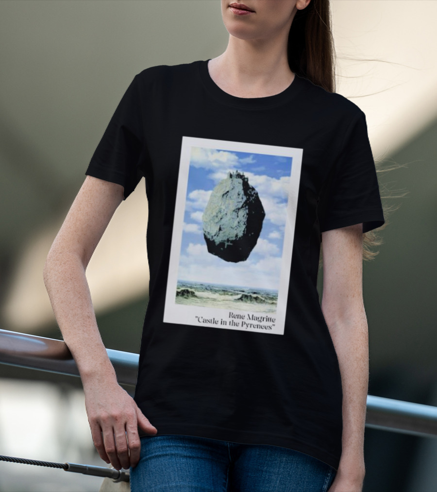 Rene Magritte Castle In The Pyrenees T-Shirt