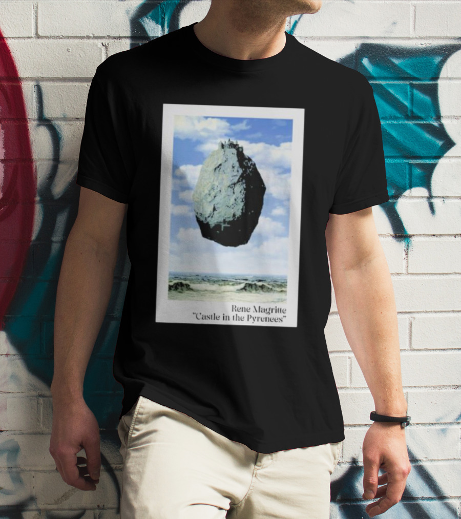 Rene Magritte Castle In The Pyrenees T-Shirt
