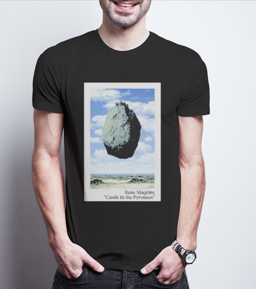 Rene Magritte Castle In The Pyrenees T-Shirt