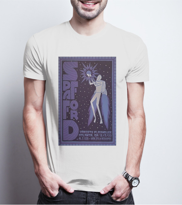 Spafford Variety Playhouse Atlanta GA 12/2/23 AL And ROB Mostly Acoustic T-Shirt