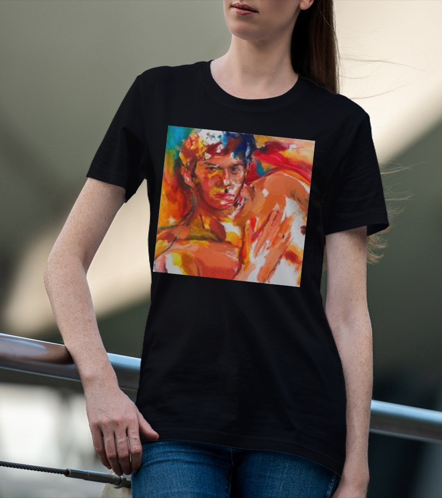Live For Me Vinyl Abstract Colorful T-Shirt