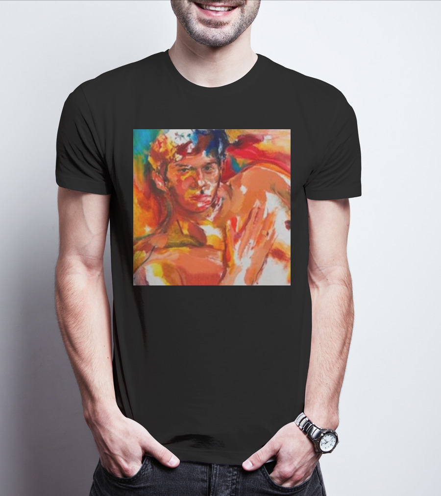 Live For Me Vinyl Abstract Colorful T-Shirt