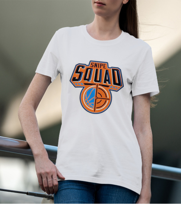 New York Knicks Snipe Squad Basketball Target T-Shirt