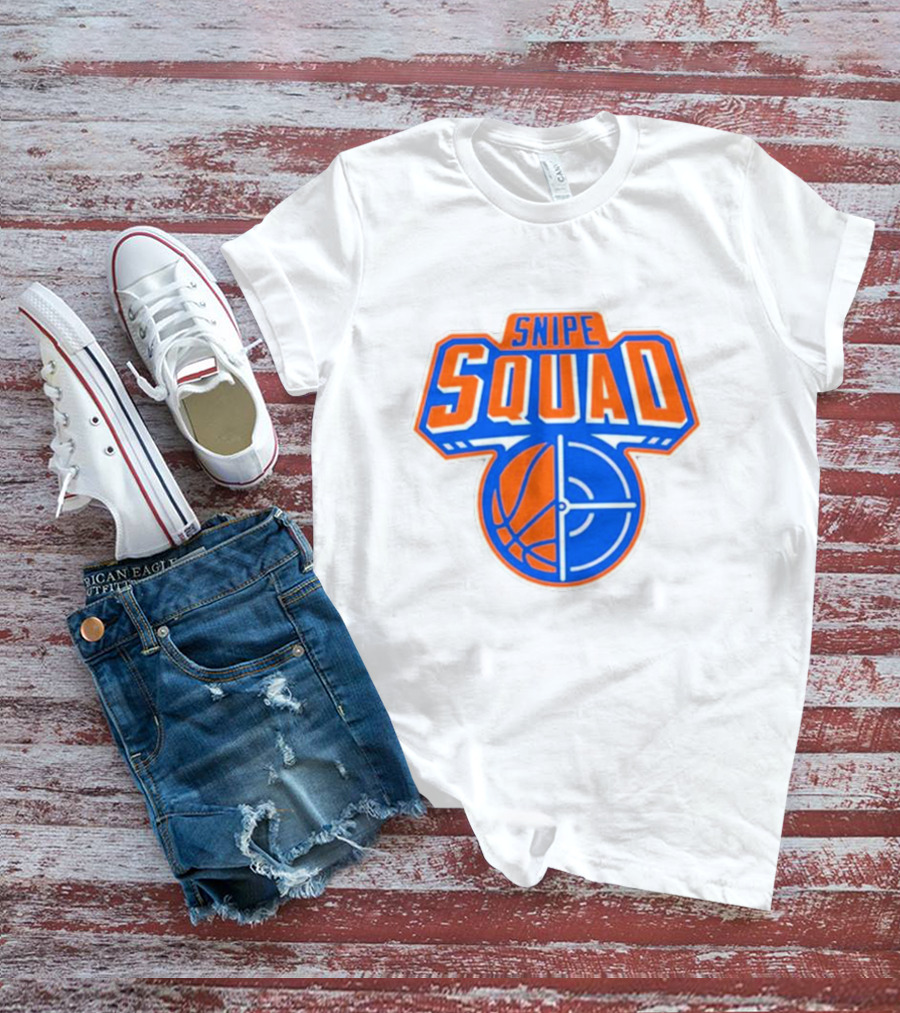 Snipe Squad Oklahoma City Thunder Basketball T-Shirt