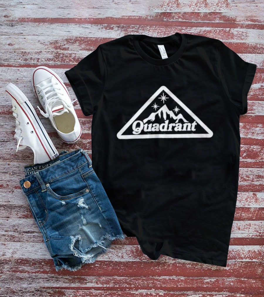 Quadrant Mountain Starry Triangle Adventure T-Shirt