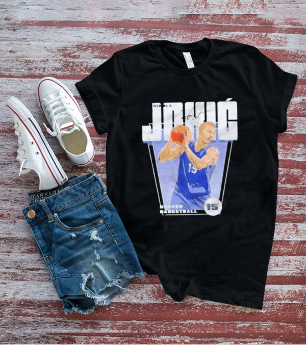 Nikola Jokic 15 Denver Basketball Premiere T-Shirt