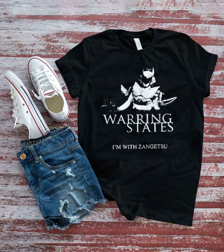 Warring States I’m With Zangetsu Samurai Armor T-Shirt
