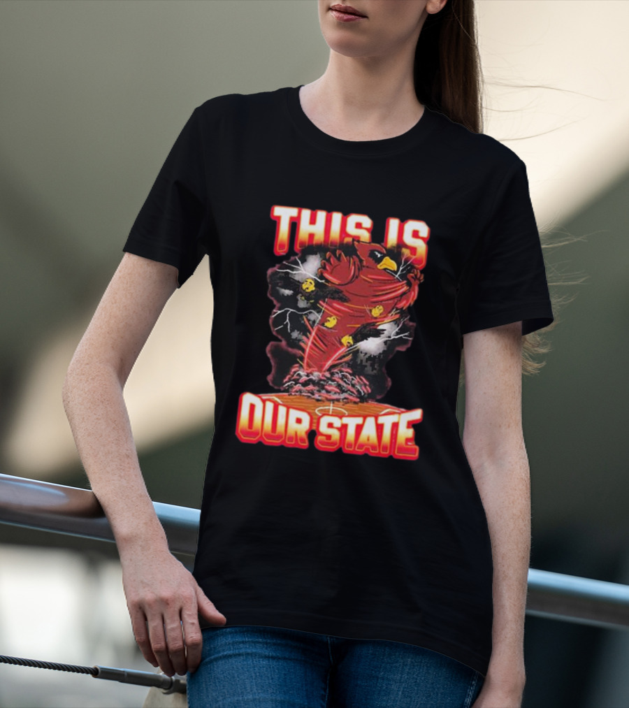 THIS IS OUR STATE Arizona Cardinals Official NFL Team Gear T-Shirt
