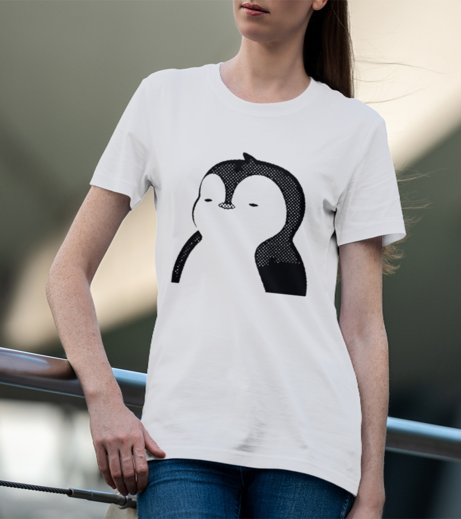 Luca Netz Penguin Chic Noir T-Shirt