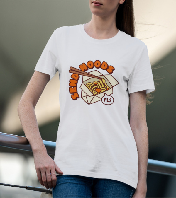 Send Noods Comic Noodles PLS T-Shirt