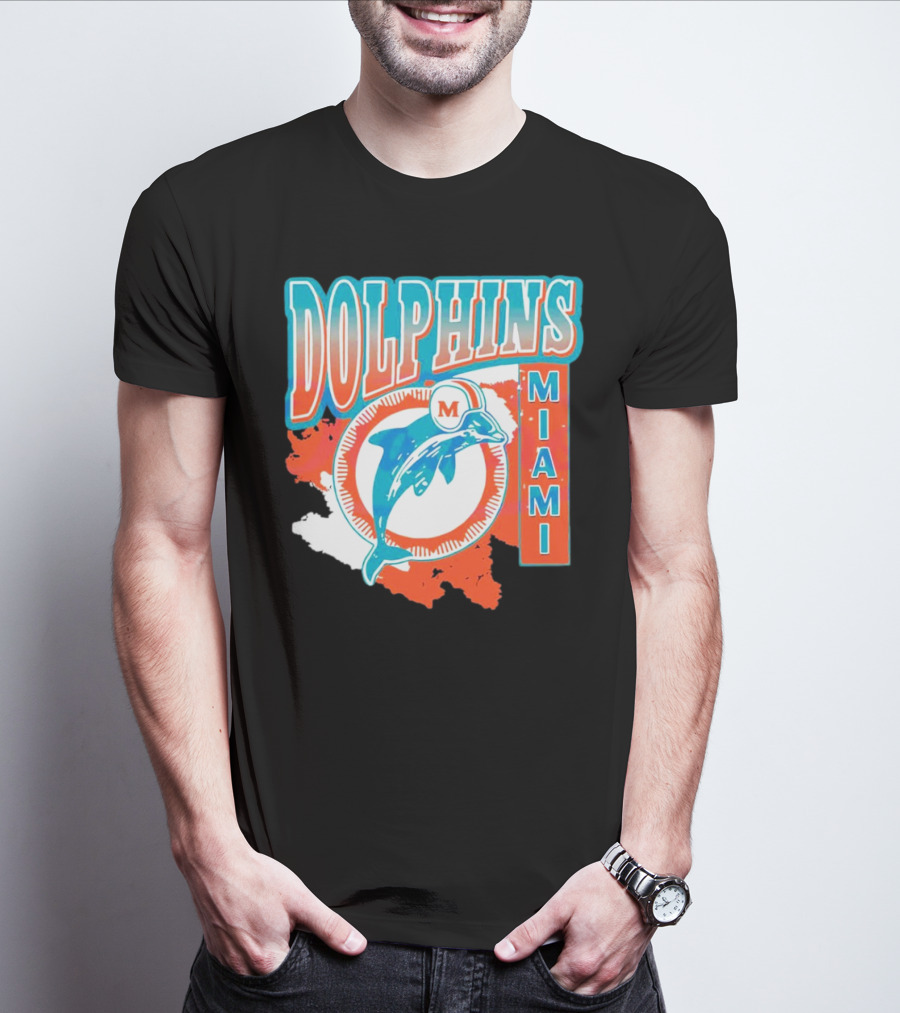 Dolphins Miami Football T-Shirt
