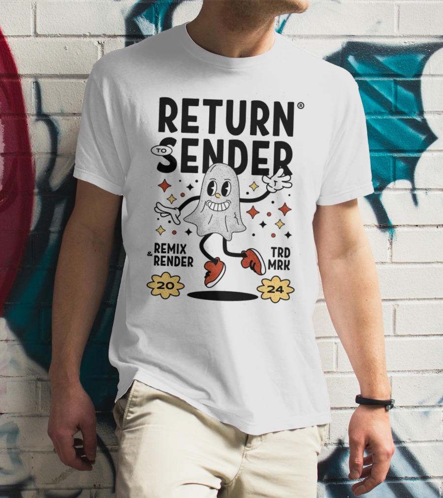 RETURN TO SENDER REMIX RENDER 2024 TRD MRK T-Shirt
