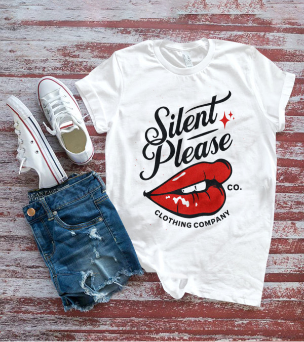 Silent Please Clothing Company Red Lip Co T-Shirt