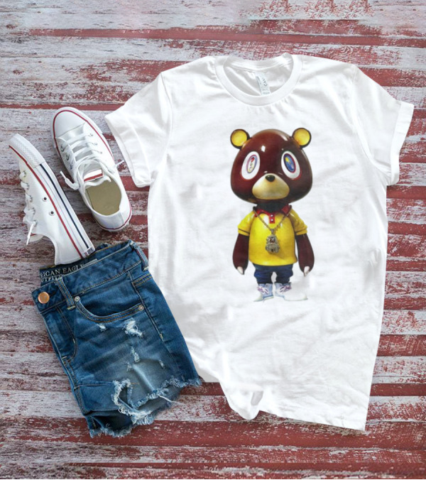 Takashi Murakami Kanye West Bear Figurine T-Shirt