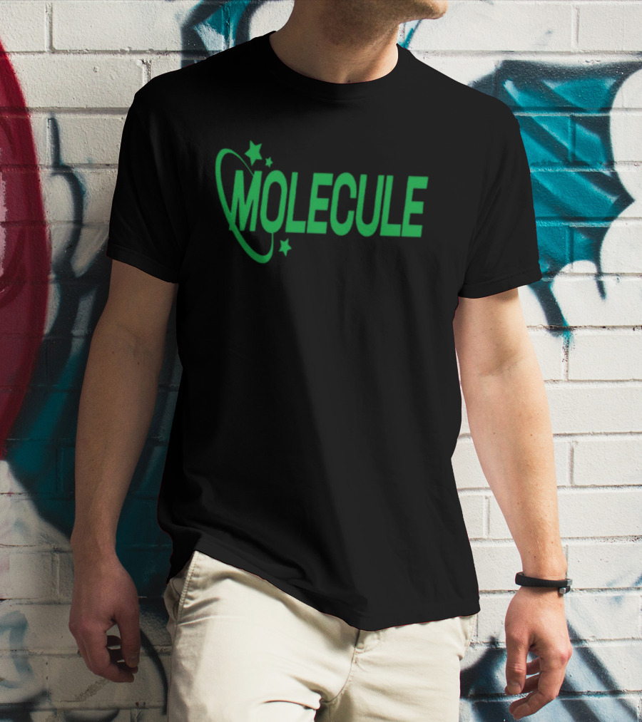 Torrmusic Molecule Glow Green Orbit Stars T-Shirt
