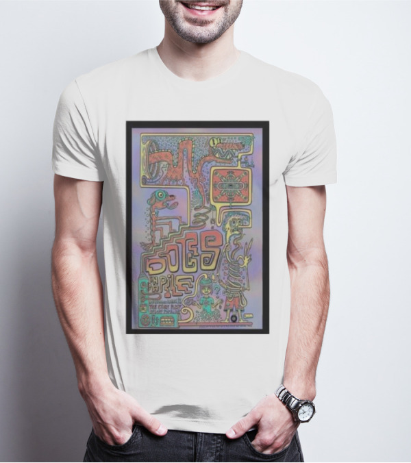 Dogs In A Pile The Stone Pony Asbury Park Psychedelic T-Shirt