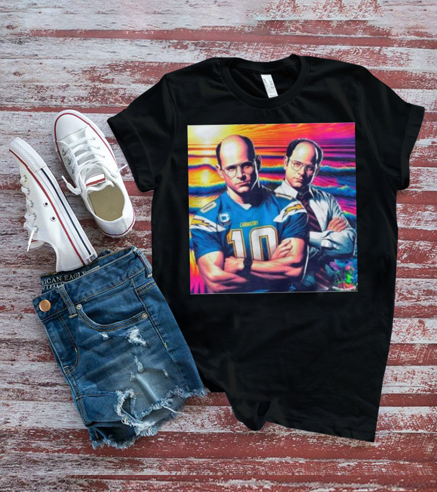 George Costanza Seinfeld Los Angeles Chargers General Manager Meme Campaign T-Shirt