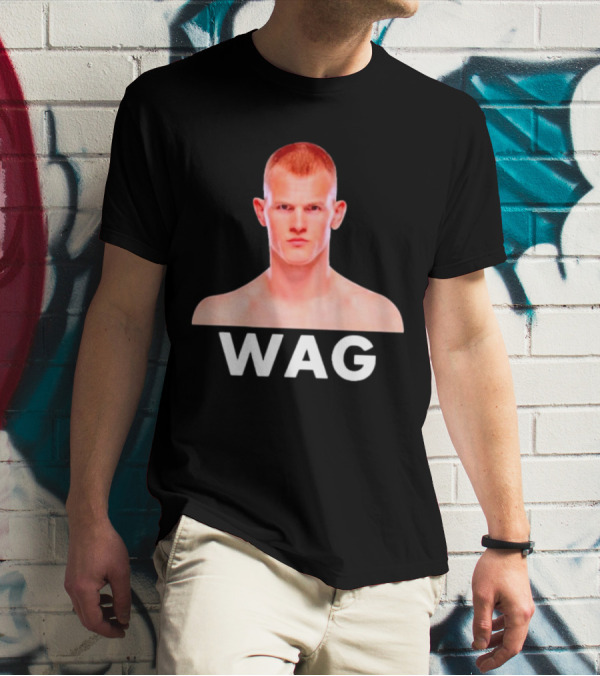 WAG Ian Machado Garry Fighter Image T-Shirt