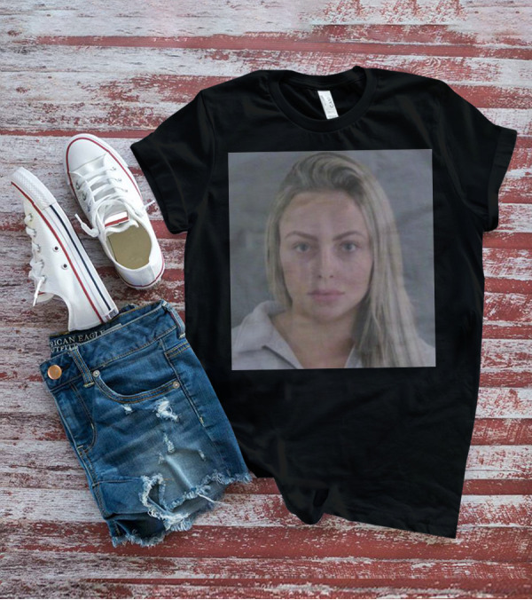 Liv Morgan Shot Mugshot Style Image T-Shirt
