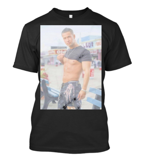 Jersey Shore Mike Sorrentino Style Boardwalk Photo T-Shirt