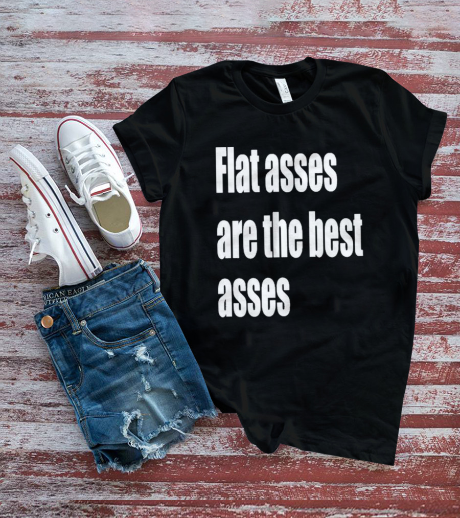 Flat Asses Are The Best Asses Rocky Toonzies T-Shirt