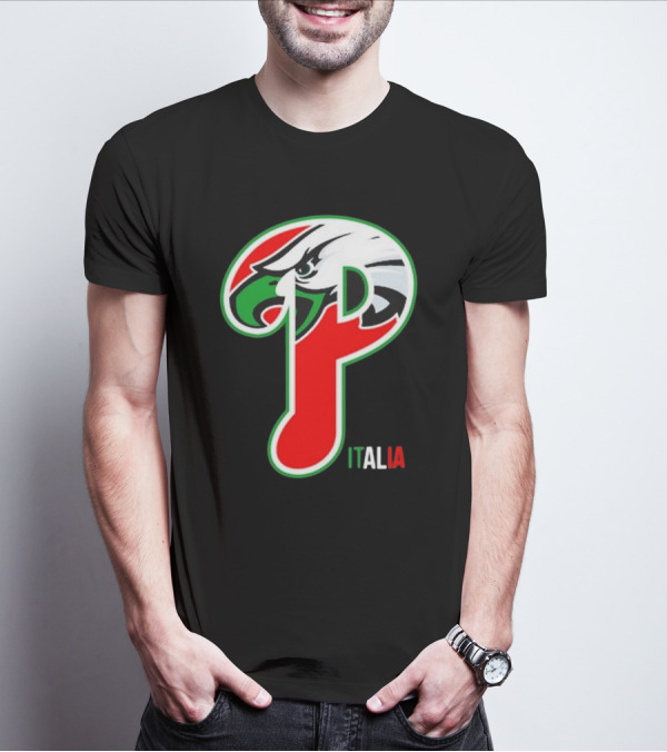 Matt Patricia Philadelphia Eagles Phillies P Italia T-Shirt