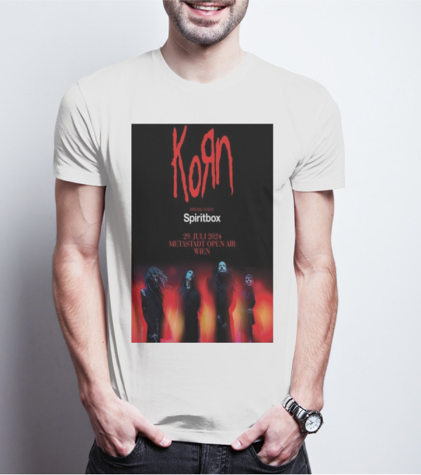 Korn Spiritbox Live At Metastadt Wien Open Air July 29 T-Shirt