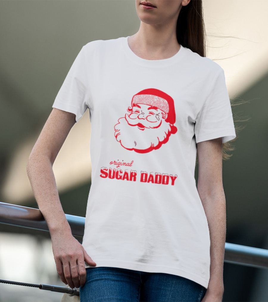 Original Sugar Daddy Santa Christmas T-Shirt