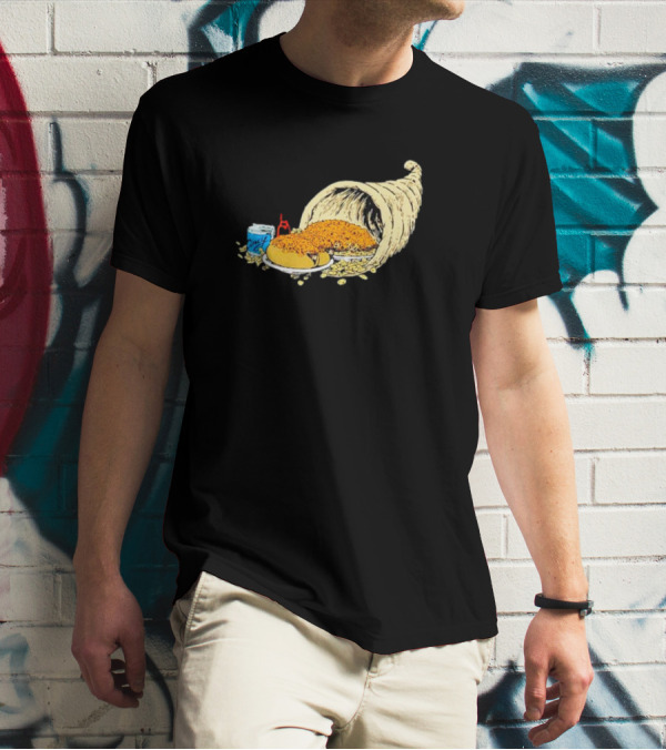 Cincy Copia Skyline Chili Cornucopia Cincinnati Iconic Meal T-Shirt