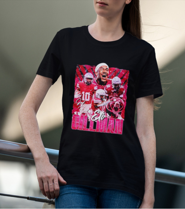 Gillman God Efo Heavyweight Premium Vintage Football T-Shirt