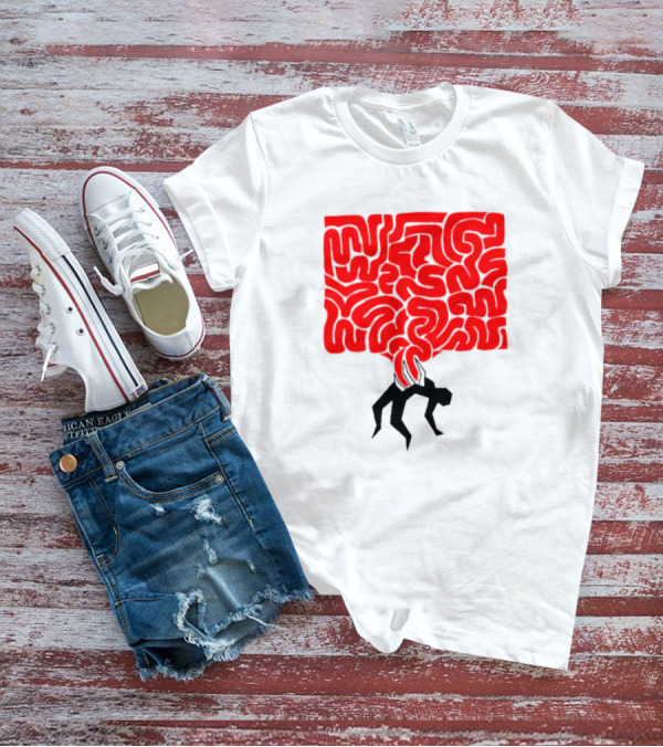 My Body Betrayed Me Red Maze Burden T-Shirt