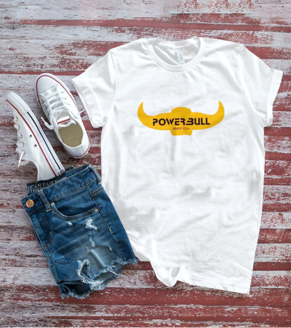 POWERBULL BAT CO Yellow Horns T-Shirt