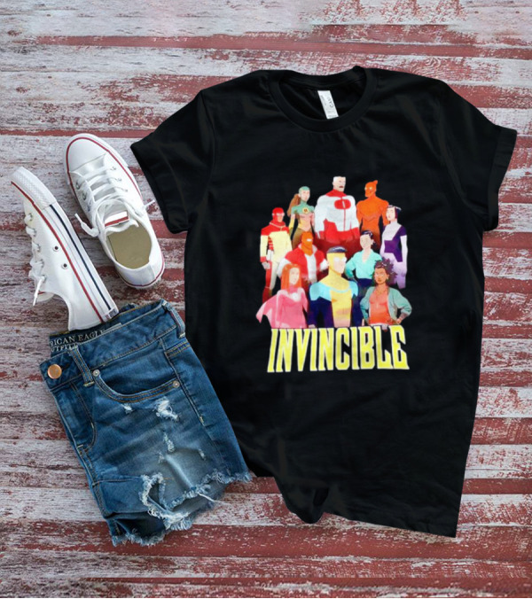 Invincible Characters Group Ensemble T-Shirt