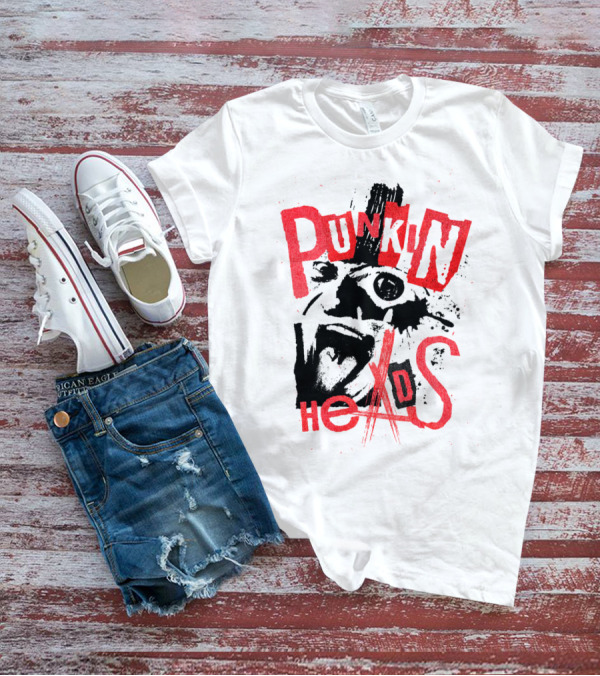 Punkin' Heads Horror Mask Graffiti T-Shirt
