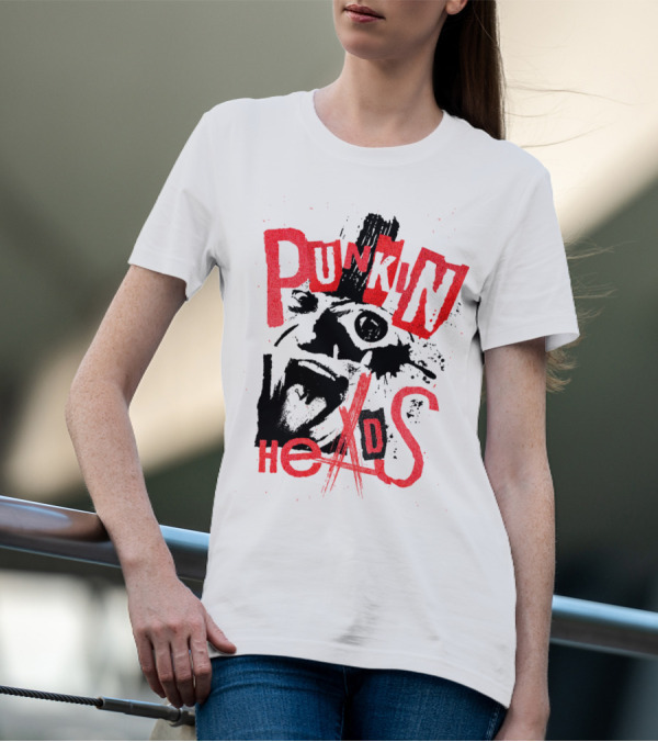 Punkin' Heads Horror Mask Graffiti T-Shirt