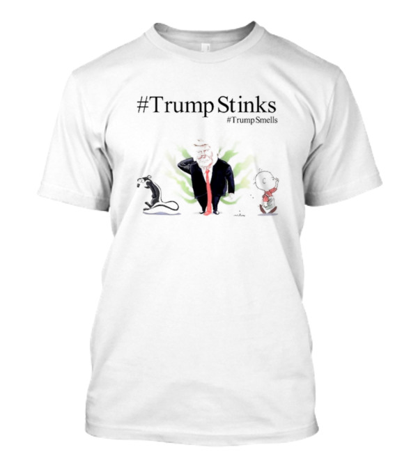 TrumpStinks #TrumpSmells Skunk And Baby T-Shirt
