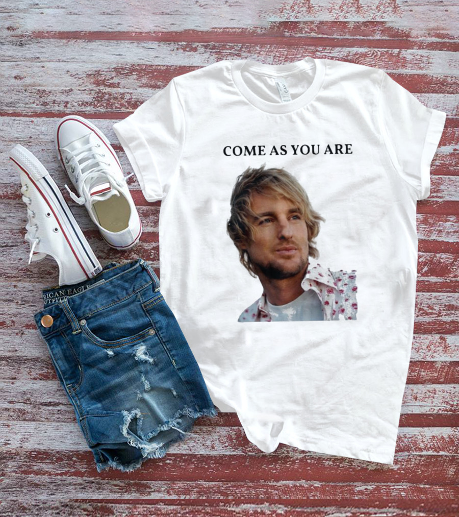 Owen Wilson Come As You Are Nirvana T-Shirt