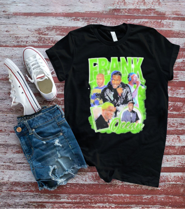 Frank Ocean Vintage Rap Music Collage T-Shirt