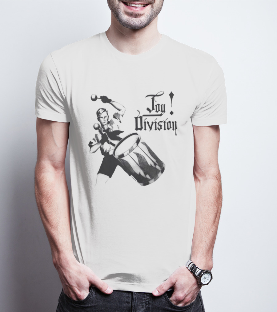 Joy Division Vintage Drummer Ideal For Living T-Shirt