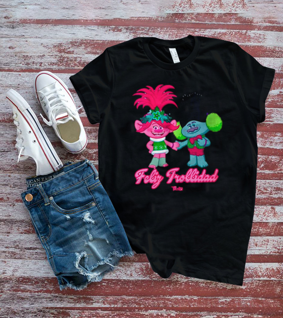 Feliz Trollidad Trolls Christmas T-Shirt