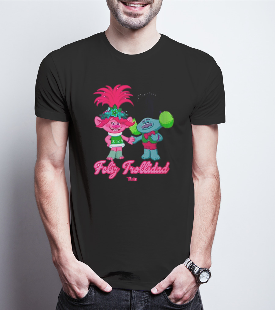 Feliz Trollidad Trolls Christmas T-Shirt