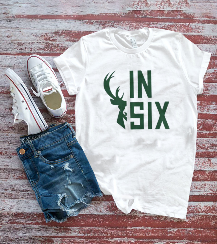 In Six Buck Deer Head T-Shirt