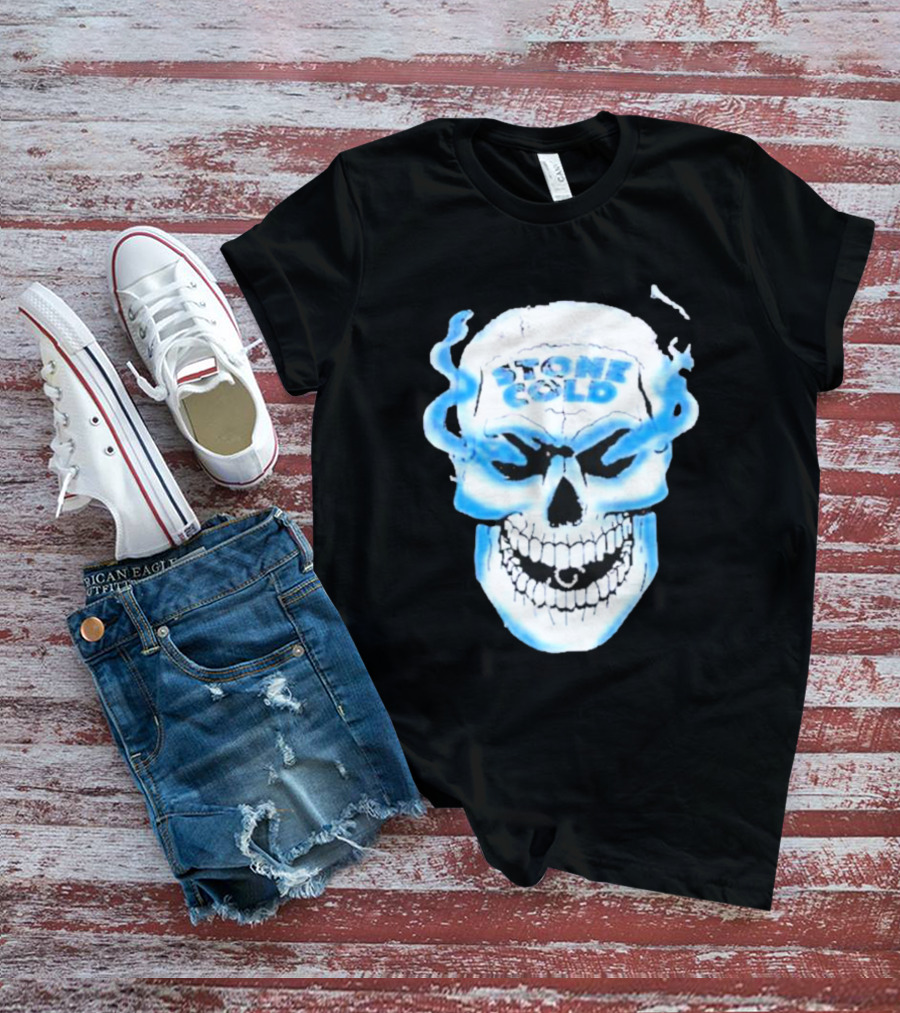 Stone Cold Steve Austin Skull T-Shirt