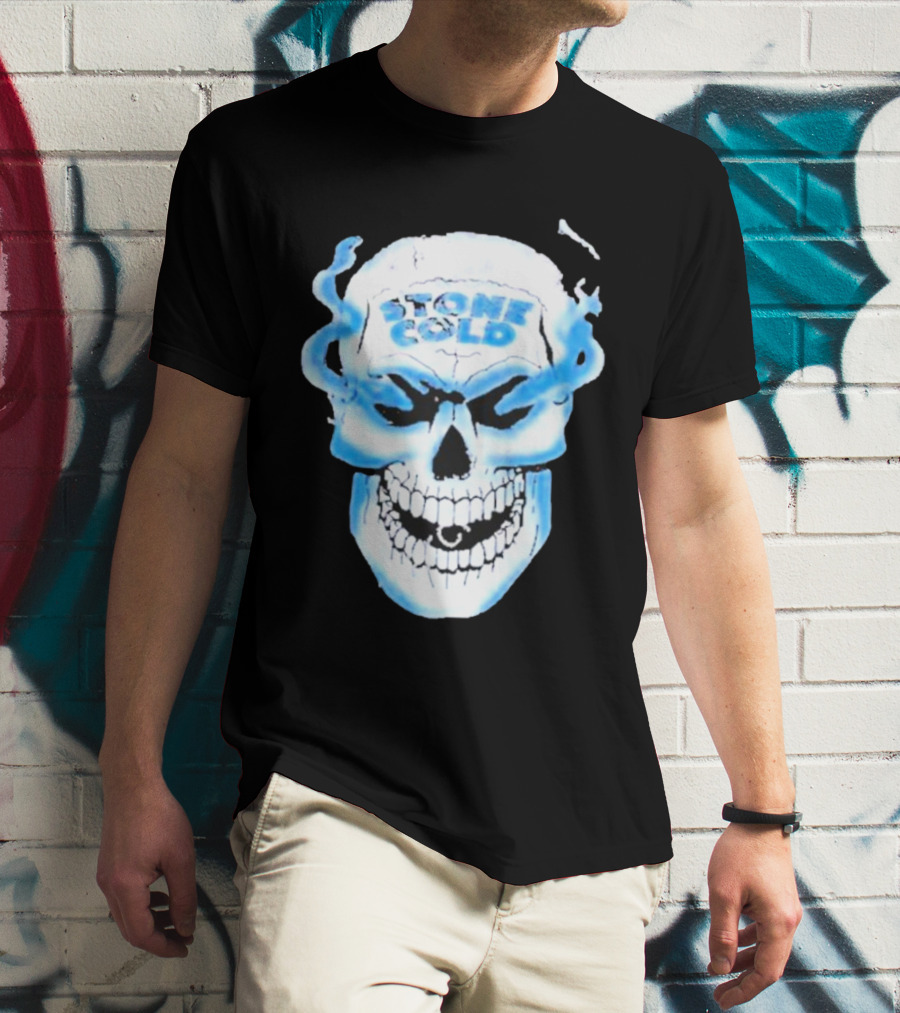 Stone Cold Steve Austin Skull T-Shirt